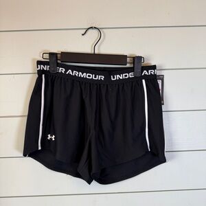 Under Armour Tech Play Up shorts black women's size XS NWT‎